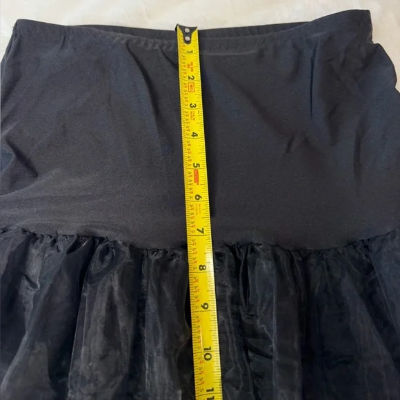 Tulle Petticoat Lightweight Soft Lined High Waist Casual or Costume Maxi Skirt - Picture 11 of 14